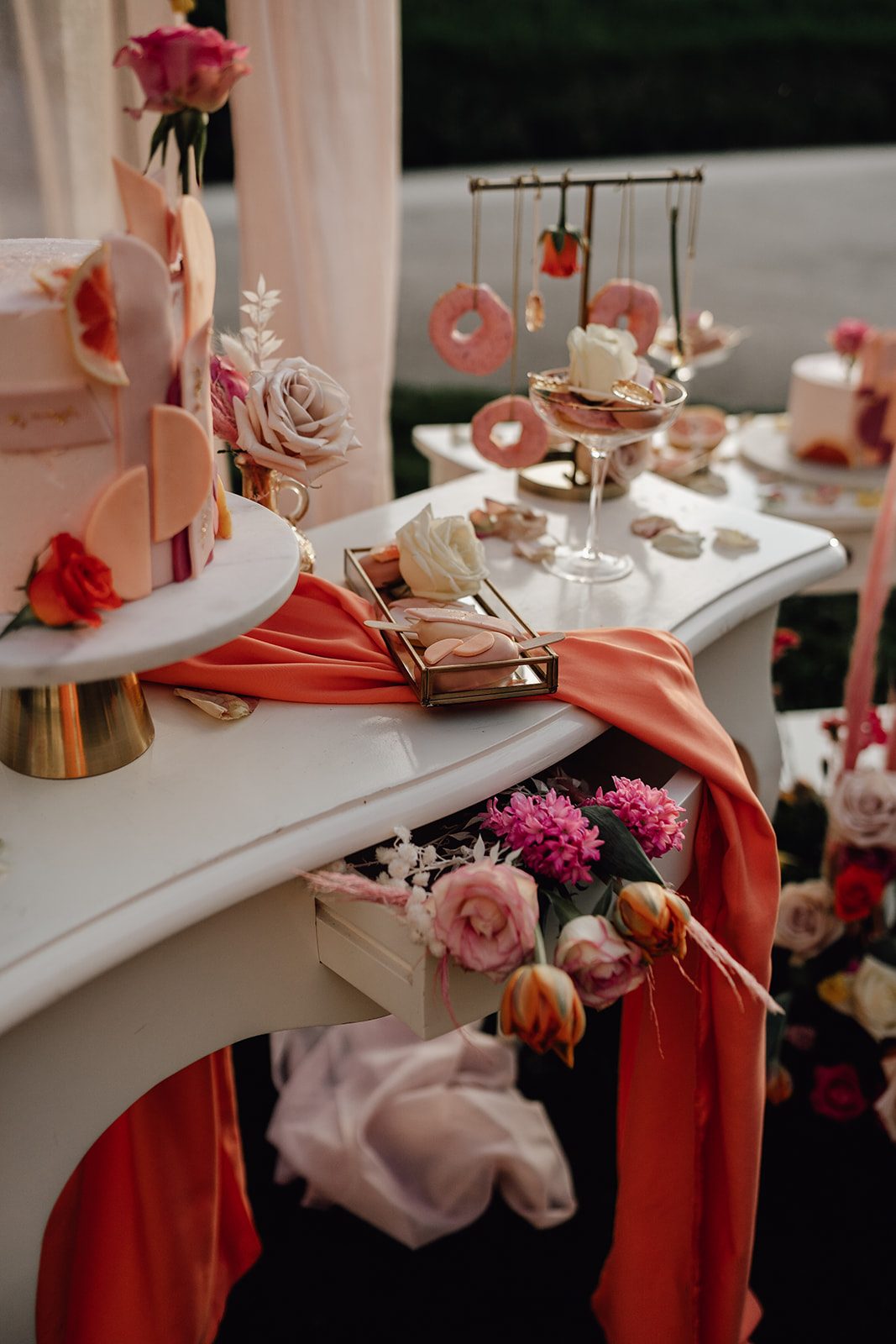 Sweetable, colorful, weddingcake, Hochzeitstorte
